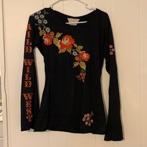 Johnny Was embroidered long sleeve
